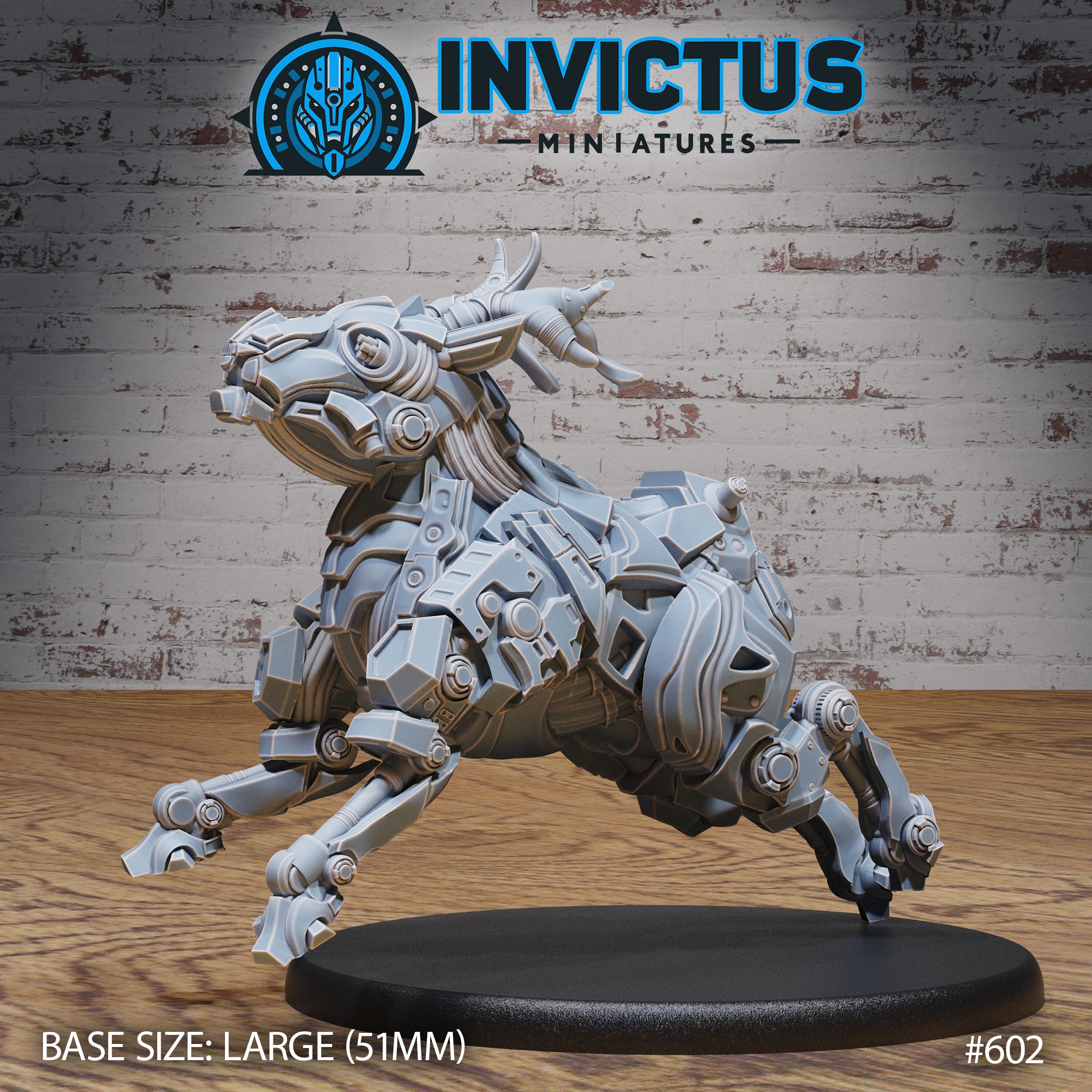 Cyber Deer Jump / Steampunk Robot / Mecha Animal Construct / Steel Battle Machine / Space Infantry Monster / Cosmic Invasion Army / Cyberpunk Steam Technology / Sci-Fi Encounter